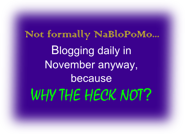 NovemberBlogging